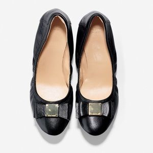 Cole Han black women’s ballet fats size 8.5